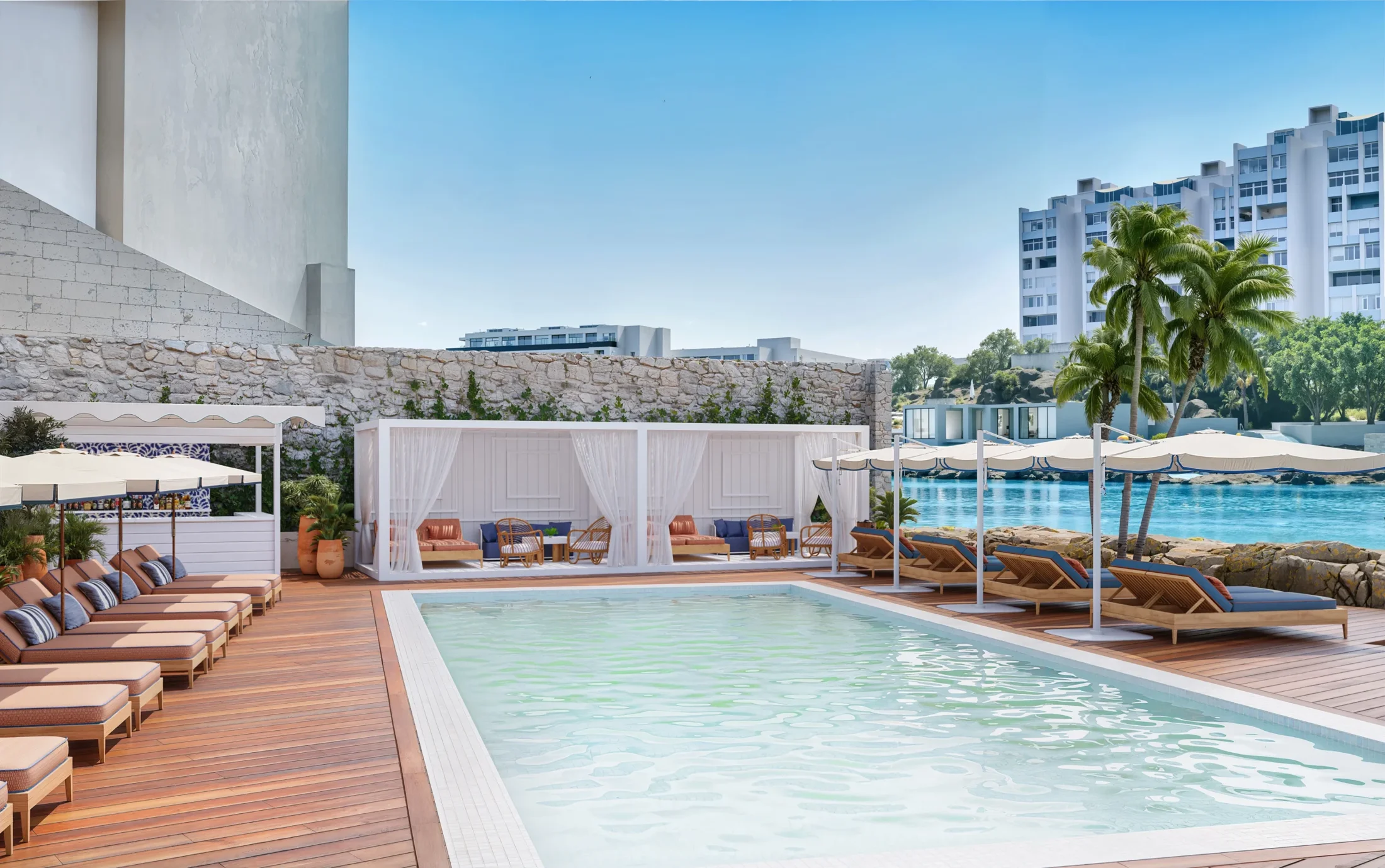 Bagatelle Beach Club — imagery from St. George’s Restaurants