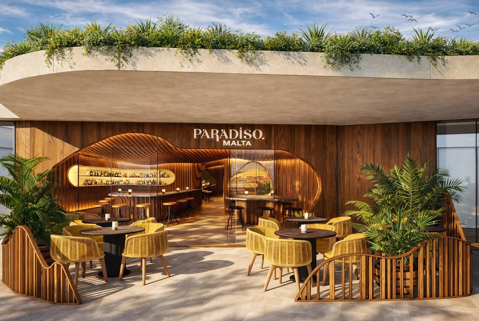Paradiso — imagery from St. George’s Restaurants