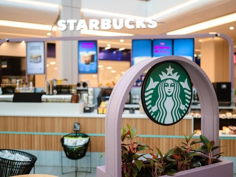 Starbucks — imagery from St. George’s Restaurants